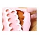 thumbnail image 2 of Decoración de pasteles Flores de pasta de goma Artesanía con azúcar Molde de rosa más fácil de la historia Molde para hacer rosas de fondant (3 piezas blancas), 2 of 5