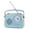Blue, variant on Wenpzeray D216 Portable Multifunctional Radio AM FM Shortwave Vintage Radio, Plug in Wall Charging(Black)