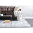 thumbnail image 5 of Unique Loom Stanhope Aberdeen Rug Blue/Gray 2' 2" x 3' Rectangle Border Modern Perfect For Living Room Bed Room Dining Room Office, 5 of 7
