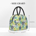 thumbnail image 2 of Lukts Shell Clam Print Portable Lunch Bag, Lunch Bag Picnic Bag - Waterproof, Heat-insulating and Cold-insulating, Suitable for School, Work, 2 of 6
