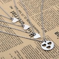 thumbnail image 2 of Myospark Heart Silver Necklaces, Stainless Steel, Cable, Includes Velvet Bags, 2 of 7