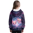 thumbnail image 3 of Pzuqiu Axolotl Hoodies for Kids Versatile Stretchy Girls' Fashion Hoodies & Sweatshirts Practical Wind Proof Long Sleeve Jacket Outfits Personalized for Young Girls Size 4-5, 3 of 7