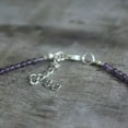 thumbnail image 3 of K-KED 4mm Amethyst Beaded for her, Stone Choker Healing Crystal Necklace-24 in, 3 of 6