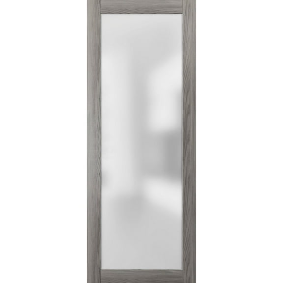 Frosted Glass Solid Door Slab 32 x 96