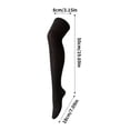 thumbnail image 3 of Womens Knee High Socks for Adult Woman Girls Knee Long Sock Woman Striped High Sock Athletic Halloween Accessories, 3 of 8