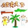 thumbnail image 4 of MesaSe Little Monkeys Story Felt Board - Interactive Classroom Performance Prop  High-Quality Material, 4 of 7