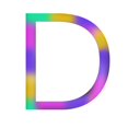 thumbnail image 2 of LED Four-color English Alphabet Neon Lights Birthday Party Christmas Decoration, 2 of 8