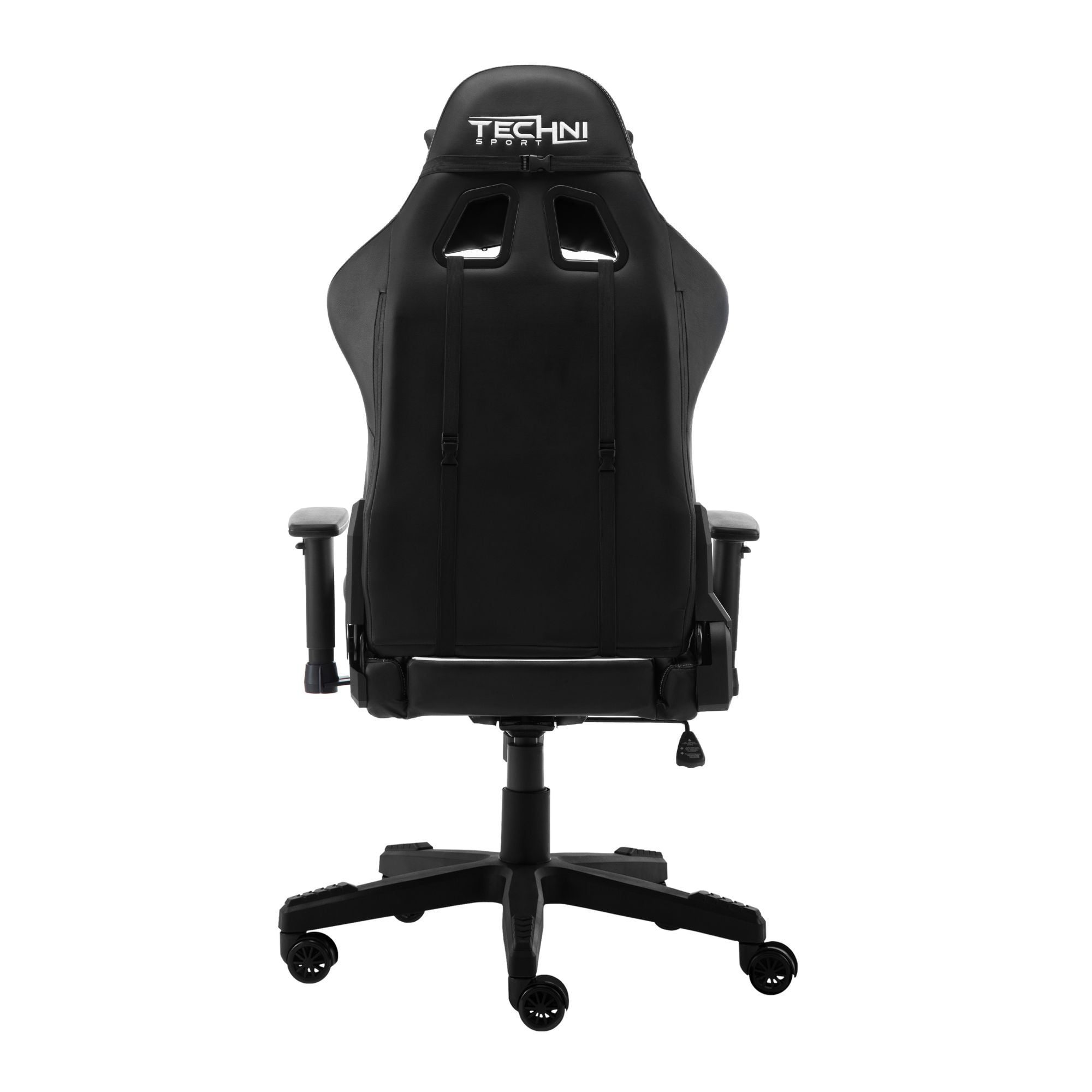 Techni Office Solutions 53" White and Black Durable Stylish Gaming Chair
