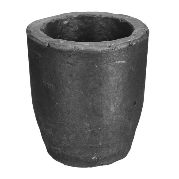 FRCOLOR Clay Graphite Crucibles Small Labs Melting Crucibles Metal Smelting Cups,0.98"X0.33"X0.16"