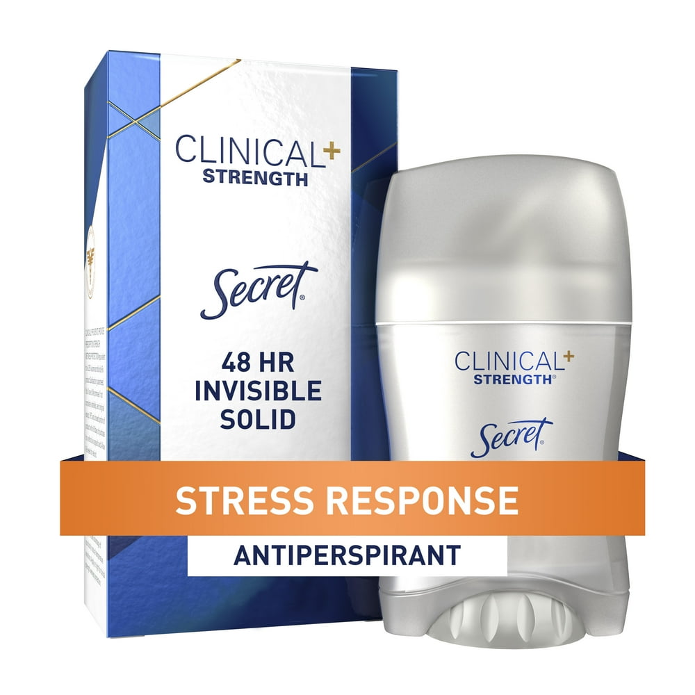 Secret Clinical Strength Invisible Solid Antiperspirant Deodorant ...