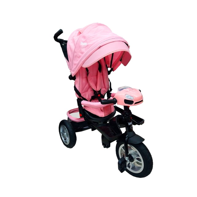 Triciclo Evolutivo Angelin Baby Llanta de Aire Rosa