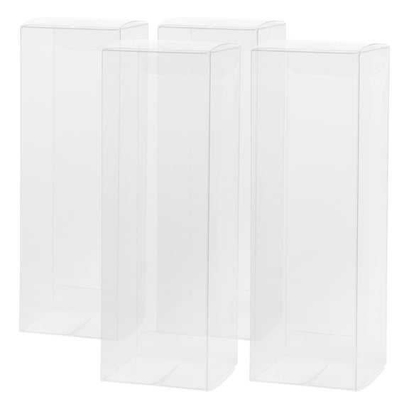 FRCOLOR 4-Pack Clear Golf Display Cases, Portable Transparent Golf Holders for Collecting and Showcasing Golf