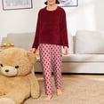 thumbnail image 6 of Pofeuu Snowflakes Print Teenagers' Pajama Pants, Soft Lounge Pajama Pants with big pockets for Men Plaid Pj Bottoms-XS(5-6), 6 of 6