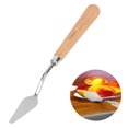 thumbnail image 2 of Raspador de pintura, mango de haya, cuchillo para pintar al óleo, cuchillo de paleta, funcionalidad de alta precisión, 2 of 9