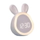 thumbnail image 5 of Cateissary reloj despertador de conejo, relojes digitales electrónicos de escritorio para niños, reloj de entrenamiento para dormir junto a la Blanco 2Conjunto, 5 of 6