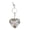 Yellow, variant on Creative Cosmetic Charm Keychain Unique Designing Key Holder Love Heart Pendant Decoration for Fashion Enthusiasts