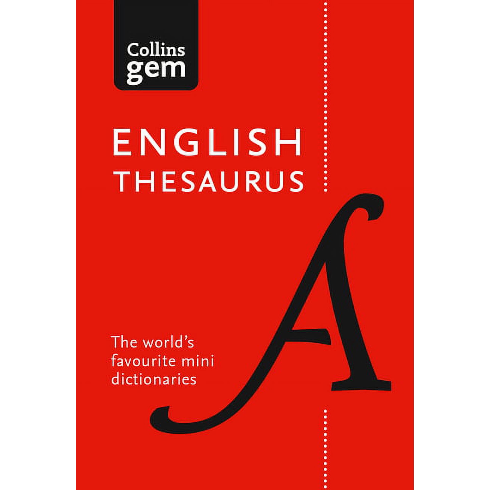 Collins Gem Collins Gem English Thesaurus, (Paperback)