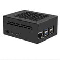 thumbnail image 2 of For Raspberry Pi 5 Case (P579-V3) Support PCIe M.2 NVMe SSD Shield, 2 of 5