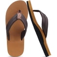 thumbnail image 7 of Slippers for Men Arch Support Summer Flip Flops Comfortable Thong Travel Casual Slip On Outdoor Walking Open Toe Men Shoes, 7 of 7