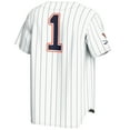 thumbnail image 3 of Men's GameDay Greats #1 White Virginia Cavaliers Lightweight Baseball Jersey, 3 of 4