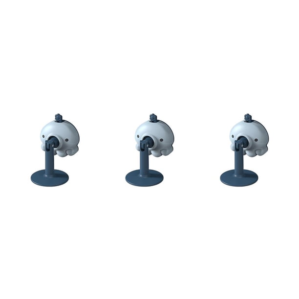 Yuarrent Protección de tope de puerta Parachoques autoadhesivo Soporte de reducción de ruido Protector extraíble Sala de estar Azul Type1 NO1 Yuarrent CBP211402