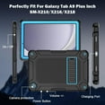 thumbnail image 6 of SUPNICE Shockproof Rugged Case for Samsung Galaxy Tab A11+ Plus 11” 2026 / A9+ Plus 11 Inch 2023 with Kickstand for Men Kids Toddler Boys Girls,Blue, 6 of 7