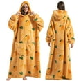 thumbnail image 1 of MesaSe Blanket Hoodie Sweatshirt with Pocket Lining Fluffy Oversized Blanket Hoodie Cute Print Wearable Hooded Blanket Cozy Warm Hoodie Sweater Blanket One Size Wearable Blanket Unisex Bl, 1 of 8