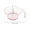 thumbnail image 2 of Unique Bargains 1 Pc Durable Hair Dye Bowl for Bathroom Vanities Red PP, 2 of 5