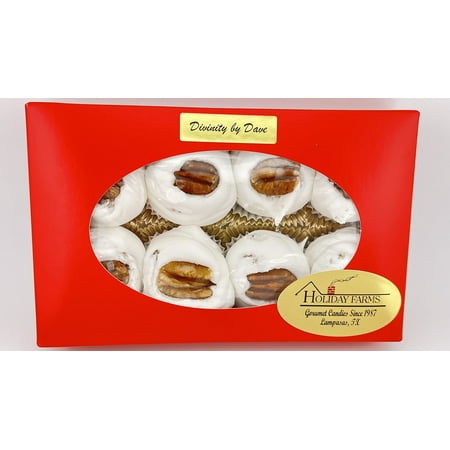 8 Piece Divinity Gift Box (With Pecans) Old Fashioned Divinity Just Like Home Made