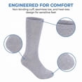 thumbnail image 5 of Lsupdaol 6 Pairs Seamless AFO Interface Cotton Socks Non Binding Sensory Socks, 5 of 6