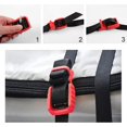 thumbnail image 4 of Correa de Amarre JM 2 Piezas 4,5 m 25 mm con Hebilla para Motocicleta Coche Portabicicletas Kayak Rojo, 4 of 5