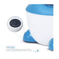thumbnail image 4 of Bañito Entrenador Para Bebés Con Asiento Acojinado Y Tapa Azul, 4 of 5