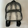 thumbnail image 5 of Transparent Backpack - Lightweight Durable See-Through Waterproof PVC Material, Adjustable Padded Straps & Secure Zipper Closure for Beach, Sports Activities, Concerts, Theme Parks & Outdoor Events, 5 of 7