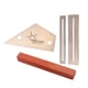 thumbnail image 2 of Kit de Lijado de Protectores de Balancín de Traste Alto de material acero Inoxidable para Accesorio de Mandolina de Bajo de Guitarra Yuyangstore Guitar Fret Rocker Sander, 2 of 8