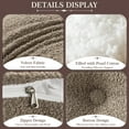 thumbnail image 5 of Desirable Life Triangular Headboard Pillow Teddy Velvet Removable Cover Neck Support Roll Side Pockets King, 5 of 6