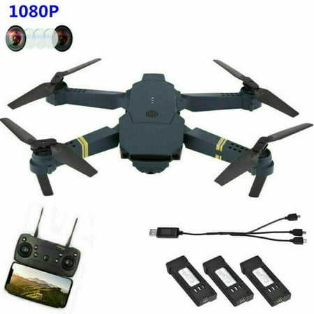 New Drone X Pro Foldable Quadcopter 2.4G WIFI FPV With 1080P HD Camera RC Quadcopter Gift Toy Black For Boys and