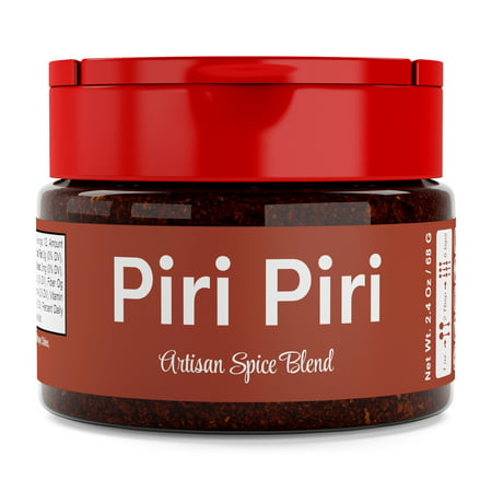 USimplySeason Piri Piri Spice, 2.4 ounce bottle - Healthy Spicy Salt-Free Vegan African Portuguese