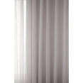 thumbnail image 3 of Bouclair Rideau Transparent Kacha Blanc 52x108 Po (132x274 cm), 3 of 7