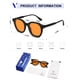 thumbnail image 5 of Gafas de Sol Retro Redondas VANLINKER VL9829 46 mm UV400 Naranja, 5 of 5