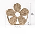 thumbnail image 3 of Klon Handmade Woven Desktop Magazine Storage Paper Rope Woven Book Storage Home Storage Ornament European Minimalist Style Decorative Storage, 3 of 5