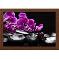 thumbnail image 2 of Zen Stone and Pink Orchid with Reflection, Framed Art Print Wall Art by crystalfoto Sold by Art.Com, 2 of 6