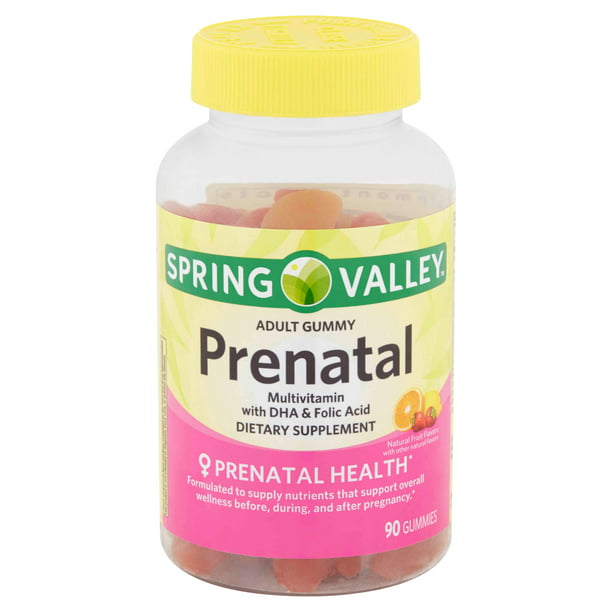 Spring Valley Prenatal Adult Gummies, 90 count