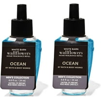 White Barn BBW Bath and Body Works Ocean Wallflowers Home Fragrance Refill Bulbs - Lot of 2, Full Size