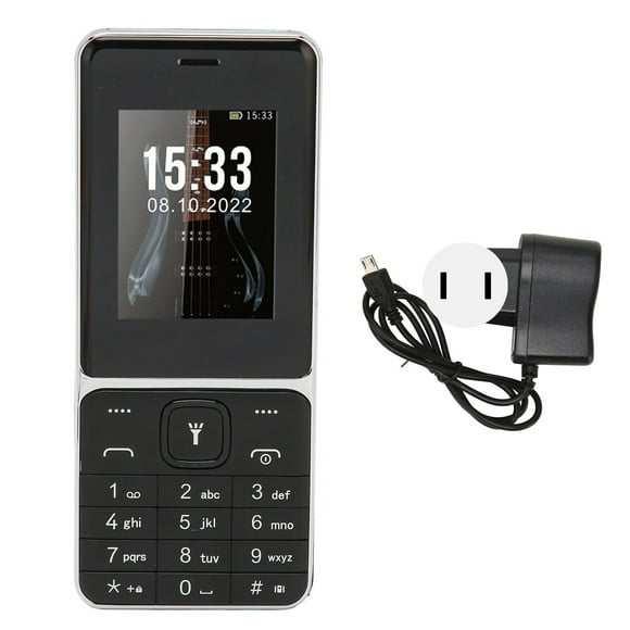 S5626 Pro 2G Déverrouillé Téléphone Portable 3000mAh Batterie Grand Bouton Téléphone Portable pour les Personnes Âgées 100240v Noir US Plug
