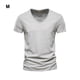 thumbnail image 4 of Qarigey Moda africana de algodón para hombres Tops unisex para estilo y comodidad Hombres africanos Traje tradicional Ropa africana para Camisetas gris claro,1 m, 4 of 6