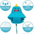 thumbnail image 1 of Sombrero de bebé de verano, sombrero fino de ala grande para el sol para salir, protector solar, malla solar, transpirable, sombrero de pescador para niños y niñas, 1 of 5