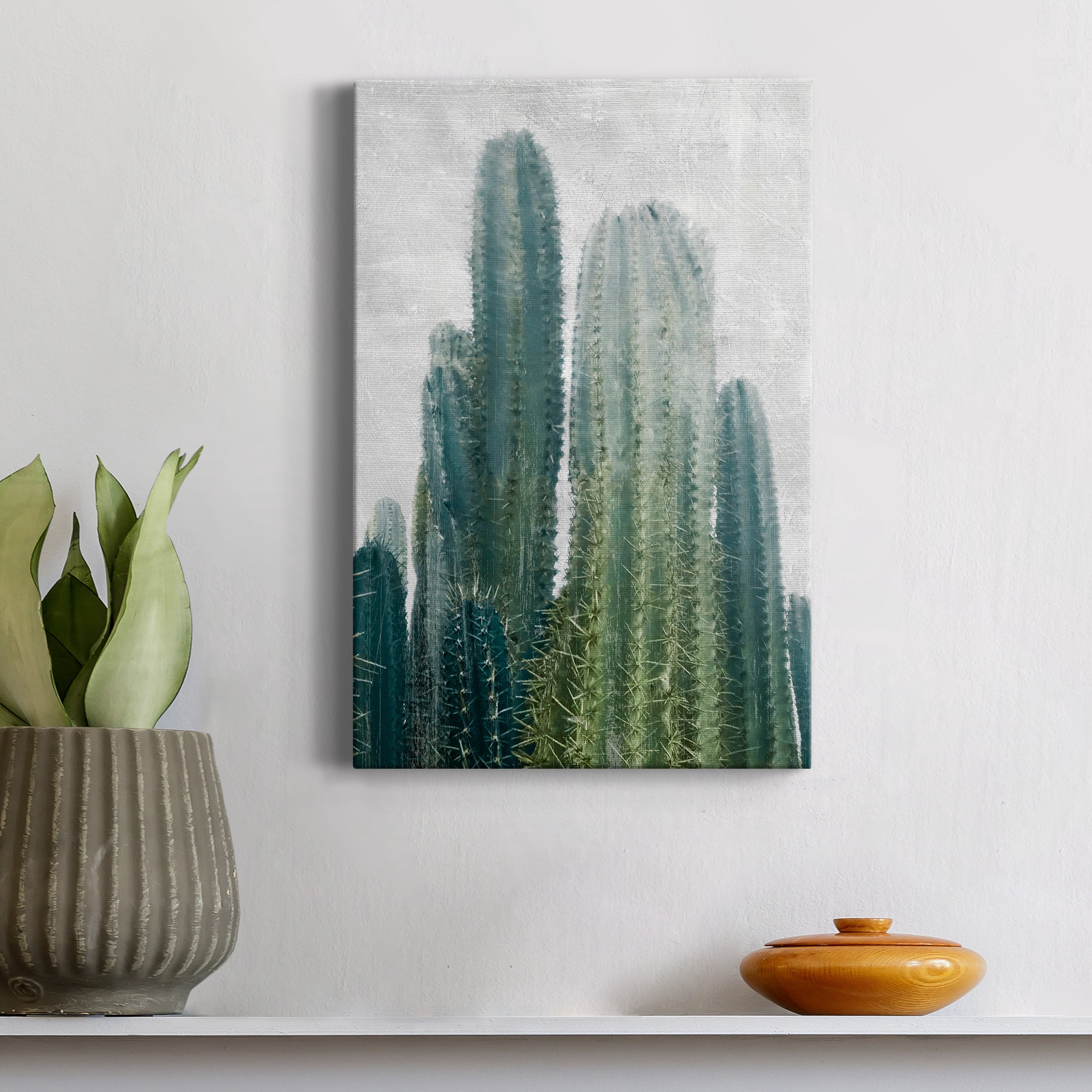 Aruba Cacti II Premium Gallery Wrapped Canvas - Ready to Hang - 32 x 48