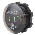 thumbnail image 3 of Digital Voltmeter, Car Voltmeter Easy Read Voltage Meter  For Monitor The Voltage For Car Motorcycles, Boats Red,Blue,Green, 3 of 8