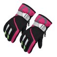 thumbnail image 2 of Joernso 1 Pair Warm Gloves Waterproof Good Performance Knitted Fabric Practical Kids Winter Outdoor Gloves for Skiing, 2 of 8