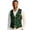 Gradient Leaves, variant on Men's Formal Suit Vest Slim Fit Vests 3 Pockets Fashion Soft for Men V Neck Waistcoat Business Wedding Casual with Orange Green Stripes Print 2XL